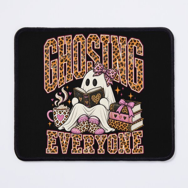 Item preview, Ghosting Everyone Bookish Ghost Coquette Halloween Art designed and sold by AmiGraph.