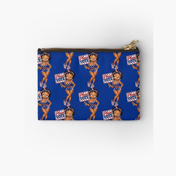 Item preview, Brown Betty Boop Please Vote – Patriotic Vintage Glamour designed and sold by Artbyminga.