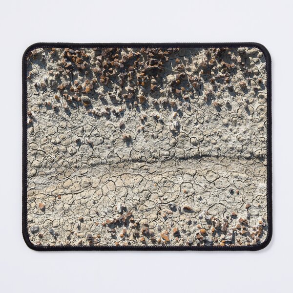 Item preview, Detail of dried clay mud and rock fragments at Theodore Roosevelt National Park designed and sold by lisavonbiela.