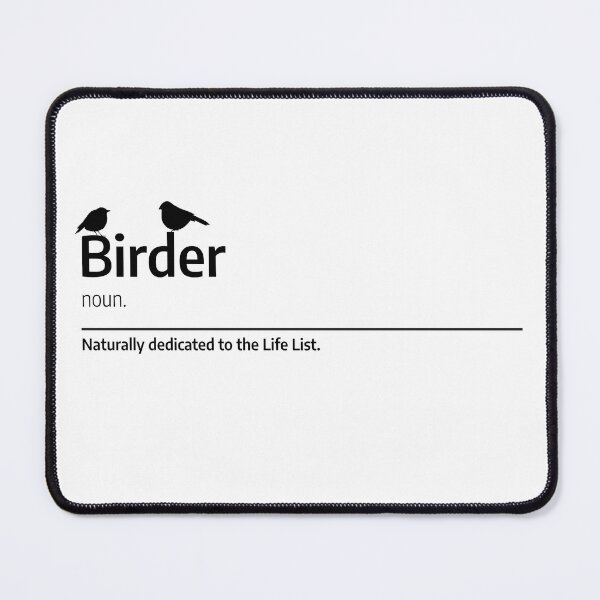 Item preview, Birder - Black Robin Silhouette designed and sold by J.A.M. Tees.