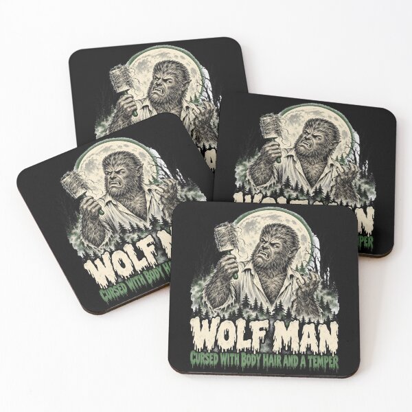 Item preview, Wolf Man: Body Hair And A Temper designed and sold by CerealBoxInk.