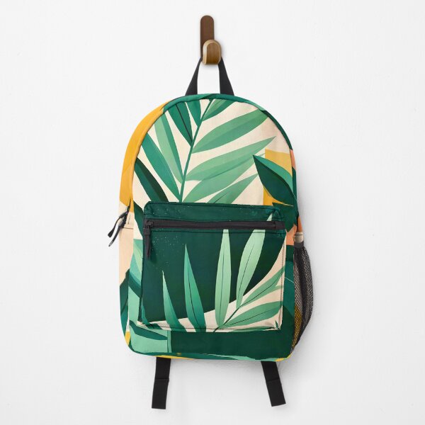 Item preview, Geometric Tropical Leaves designed and sold by Vicky Brago-Mitchell®.