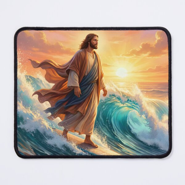 Item preview, Jesus Surfing designed and sold by Imemewell.