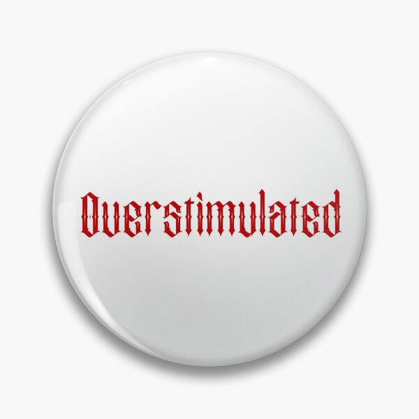 Item preview, Overstimulated- Red designed and sold by SlimyFish.