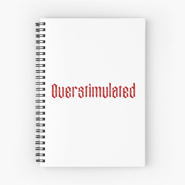 Item preview, Overstimulated- Red designed and sold by SlimyFish.