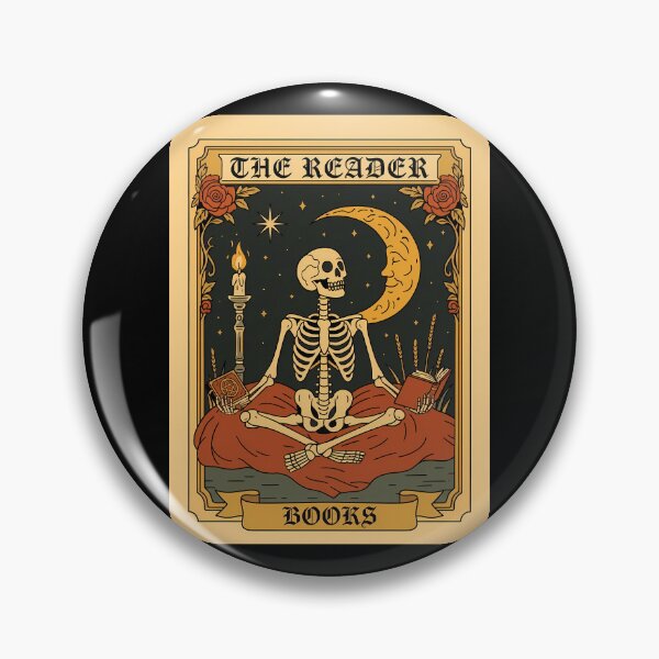 Item preview, The Reader Tarot Card Skeleton Reading Book designed and sold by FernaRoje.