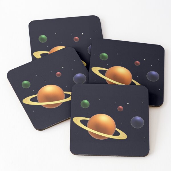 Item preview, Minimalist Pastel Solar System designed and sold by ArtisticJump.