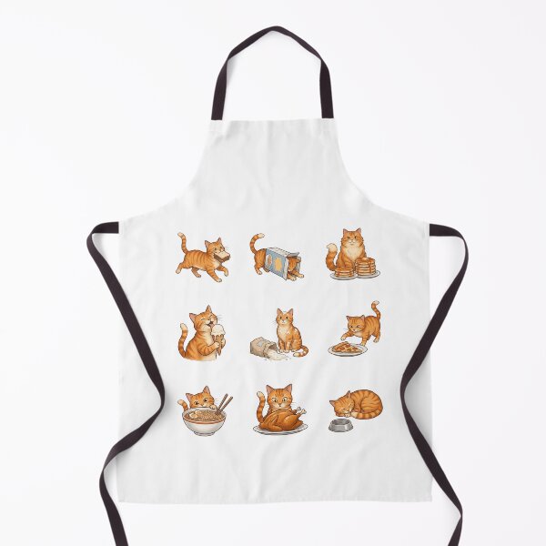 Item preview, Orange Tabby Cat Foodie Snack Thief Cute Sticker Art designed and sold by mood-draftsman.