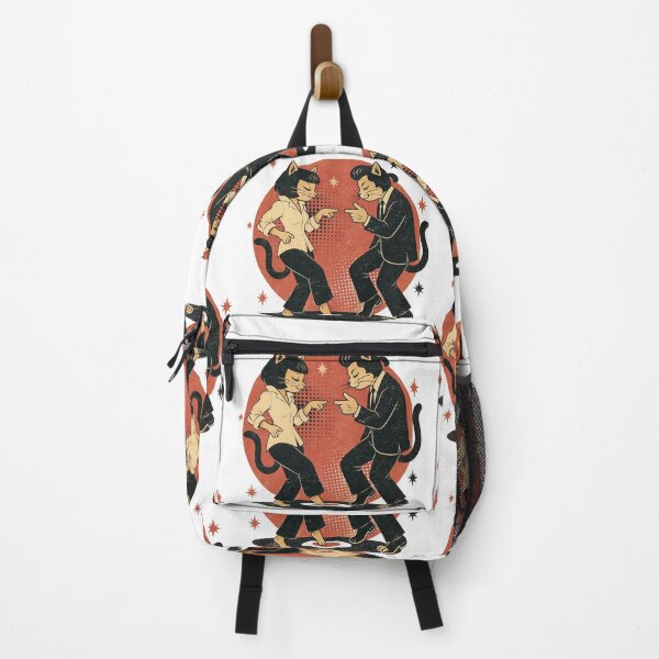 Item preview, Pulp Twist Cats — Rockabilly Retro Vinyl designed and sold by Nacho Average Designs.
