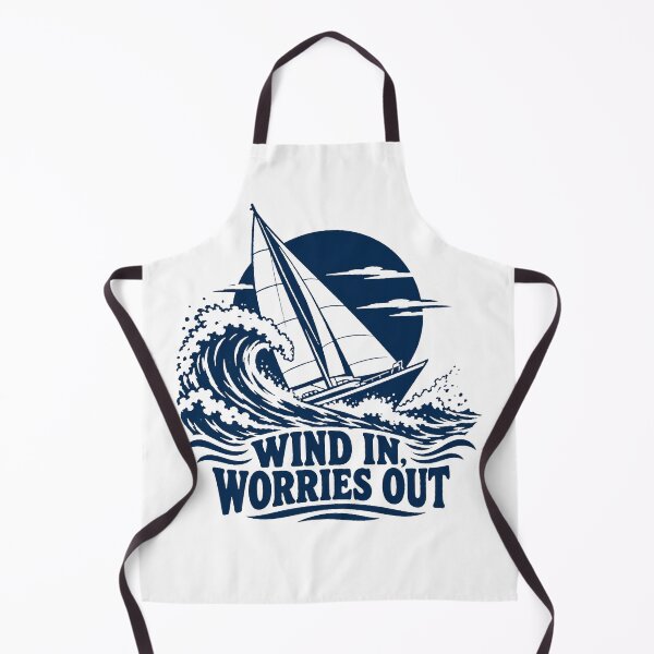 Item preview, Vintage Sailboat Riding a Curling Wave designed and sold by ODDLUME CLUB.