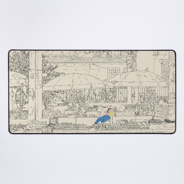 Item preview, Traditional Fruit Market in Vietnam | Travel Journal Sketch designed and sold by Francicci.