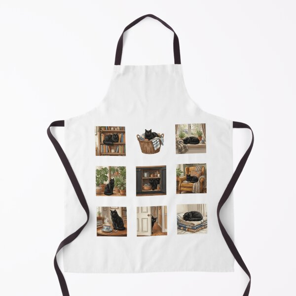 Item preview, Cozy Indoor Black Cat Homebody Domestic Sticker Art designed and sold by mood-draftsman.
