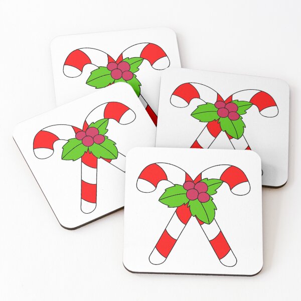 Item preview, Candy Canes With Berries designed and sold by Sartoris Art.