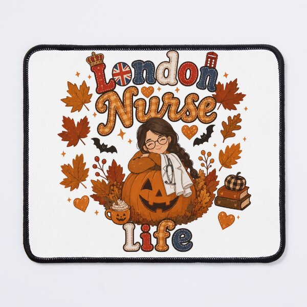Item preview, Cute London Nurse Fall Aesthetic Spooky Season designed and sold by TheChalkyFox.