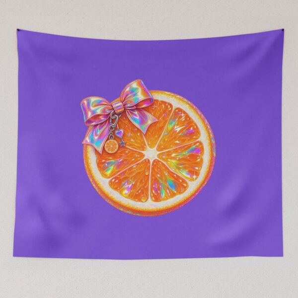 Item preview, Sliced Orange In Tangerine designed and sold by lifeinspired4u.