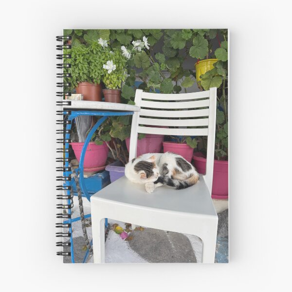 Item preview, Cat Sleeping on a Chair designed and sold by GeekyGirlsGarb.