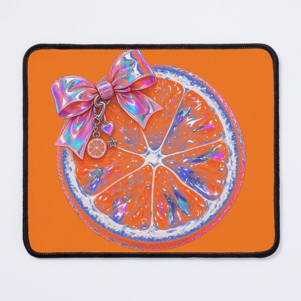 Item preview, Sliced Orange In Indigo designed and sold by lifeinspired4u.