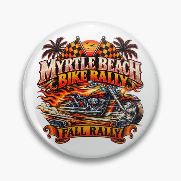 Item preview, Myrtle Beach Bike Rally Fall Rally Motorcycle Biker Design designed and sold by OUICHA.