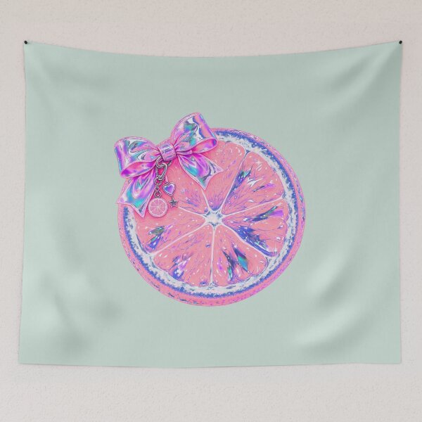 Item preview, Sliced Orange In Cobalt designed and sold by lifeinspired4u.
