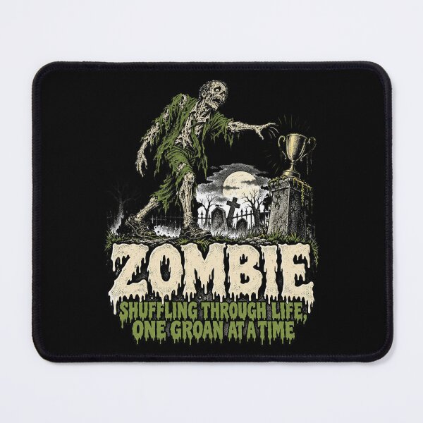 Item preview, Zombie: One Groan At A Time designed and sold by CerealBoxInk.