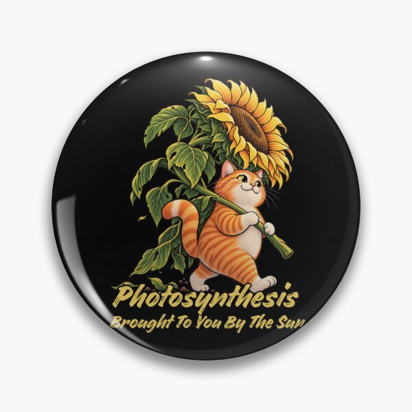 Item preview, Photosynthesis Brought To You By The Sun Sunflower Cat designed and sold by GibasVisuals.