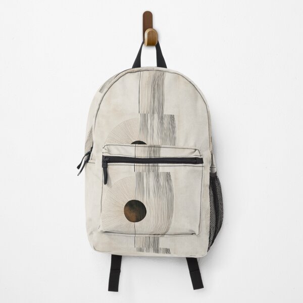 Item preview, Wabi sabi and japandi inspired abstract flow of lines designed and sold by filigreedigital.