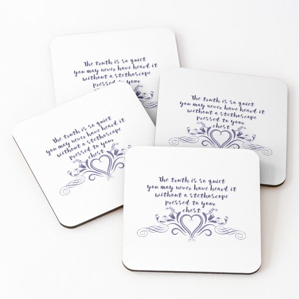 Item preview, The Truth Is So Quiet designed and sold by CamieHilliard.