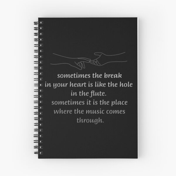 Item preview, Where the Music Comes Through – Andrea Gibson Quote Art designed and sold by CamieHilliard.