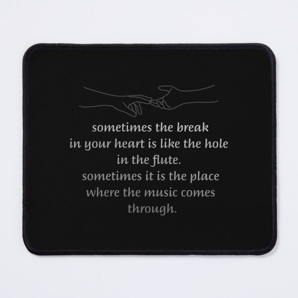 Item preview, Where the Music Comes Through – Andrea Gibson Quote Art designed and sold by CamieHilliard.