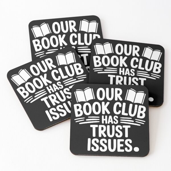Item preview, Our Book Club Has Trust Issues designed and sold by theartfulaspie.