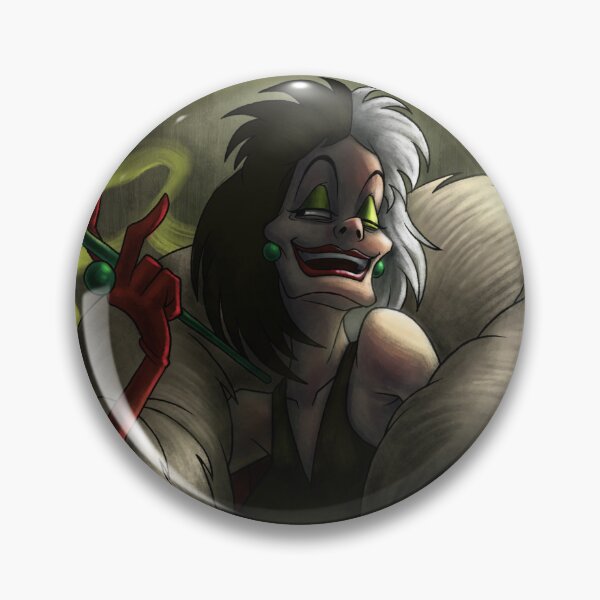 Item preview, The Vile Fashionista, Cruella de Vil designed and sold by oilmonsta.