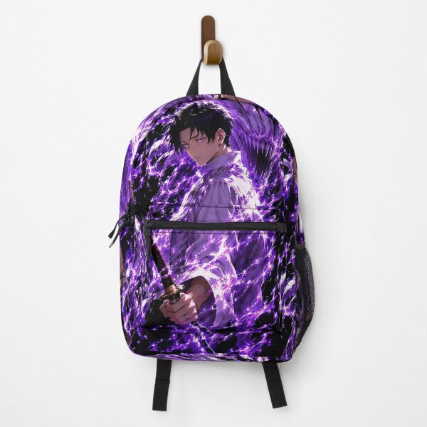 Item preview, Purple Lightning Shadow Warrior – Mystic Energy Samurai Fantasy Art designed and sold by Dyan4.
