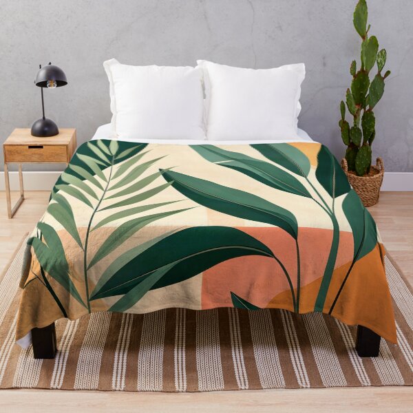 Item preview, Abstract Tropical Foliage designed and sold by Vicky Brago-Mitchell®.