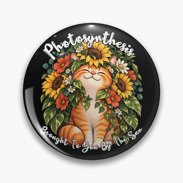 Item preview, Photosynthesis Brought To You By The Sun Flower Crown Cat designed and sold by GibasVisuals.