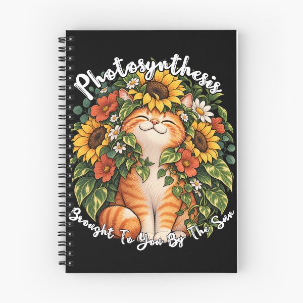 Item preview, Photosynthesis Brought To You By The Sun Flower Crown Cat designed and sold by GibasVisuals.
