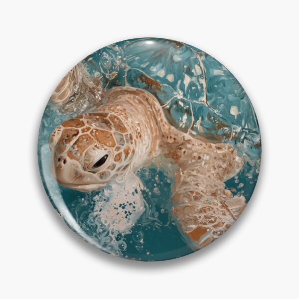 Item preview, beautiful sea turtle splash designed and sold by dcrc.