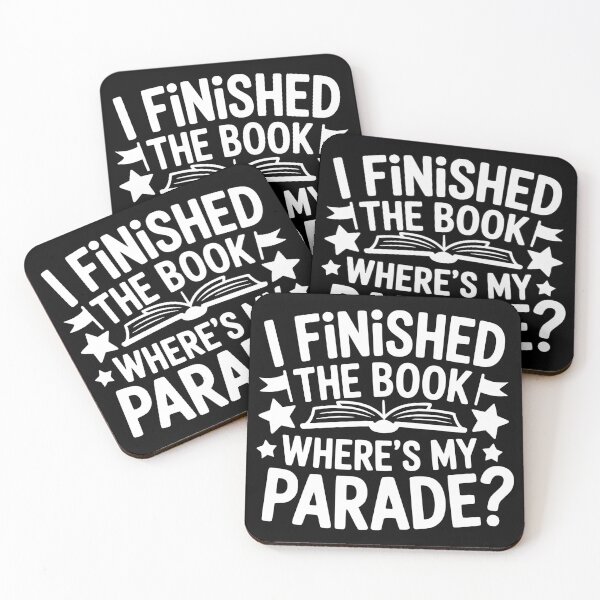 Item preview, I Finished the Book. Where’s My Parade? designed and sold by theartfulaspie.
