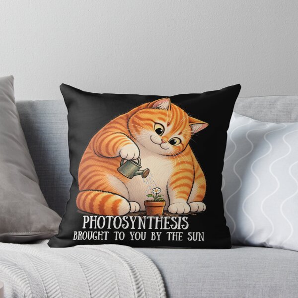 Item preview, Photosynthesis Brought To You By The Sun Classic Cat designed and sold by GibasVisuals.