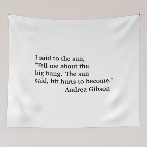 Item preview, Tell Me About The Big Bang - Andrea Gibson designed and sold by CamieHilliard.