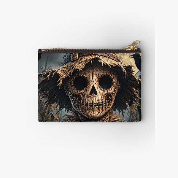 Item preview, Guardian of the Cornfield - Scary Scarecrow Halloween Skull designed and sold by thirtyonestars.