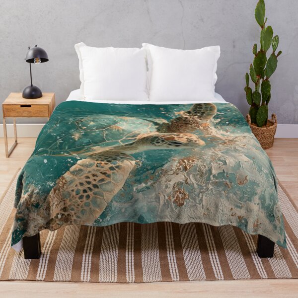 Item preview, beautiful sea turtle splash designed and sold by dcrc.