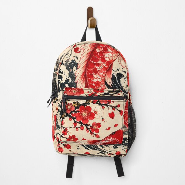 Item preview, Japanese Koi Fish & Sakura - Traditional Japanese Art designed and sold by Vantu Design.