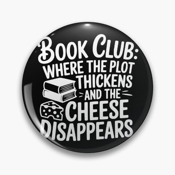 Item preview, Book Club: Where the Plot Thickens and the Cheese Disappears designed and sold by theartfulaspie.