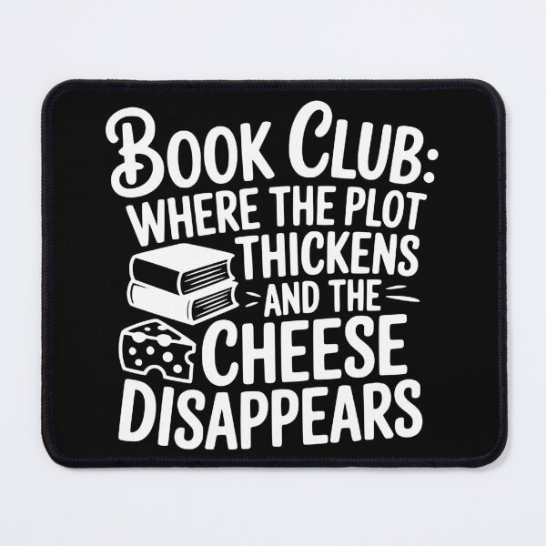 Item preview, Book Club: Where the Plot Thickens and the Cheese Disappears designed and sold by theartfulaspie.