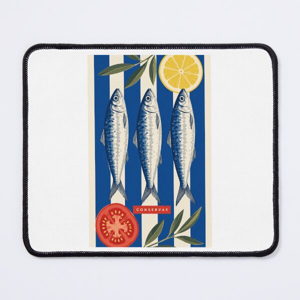 Item preview, Conservas Sardines – Mediterranean Tinned Fish Phone Case designed and sold by astersgraphics.