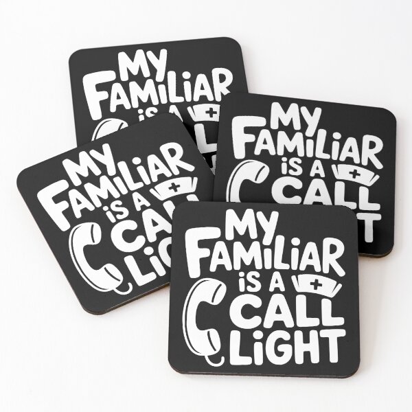 Item preview, My Familiar Is a Call Light designed and sold by theartfulaspie.