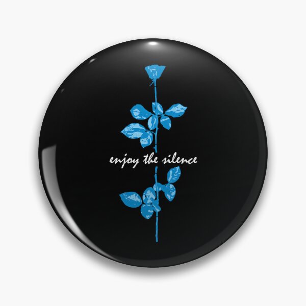 Item preview, Enjoy The Silence Blue designed and sold by CamieHilliard.