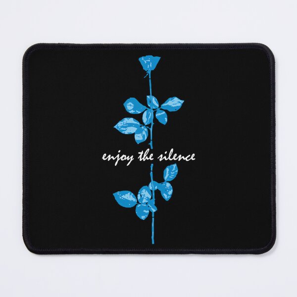 Item preview, Enjoy The Silence Blue designed and sold by CamieHilliard.