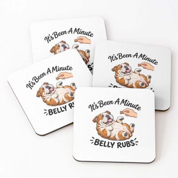 Item preview, Bull Dog - Belly Rubs designed and sold by WoofForTheWorld.