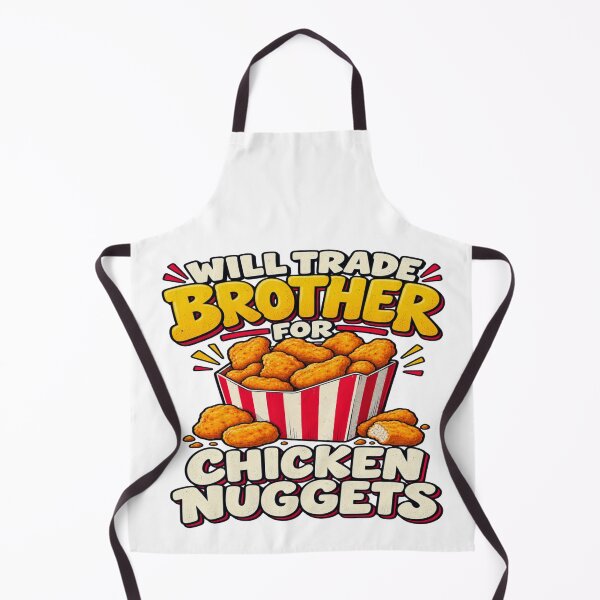 Item preview, Will Trade Brother For Chicken Nuggets Funny Sibling Design designed and sold by OUICHA.